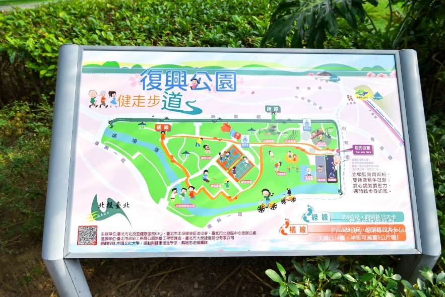 復興公園泡腳池｜免費足湯、親子公園、免費羽球場(交通) @女子的休假計劃