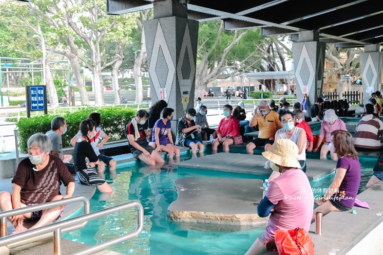 復興公園泡腳池｜免費足湯、親子公園、免費羽球場(交通) @女子的休假計劃