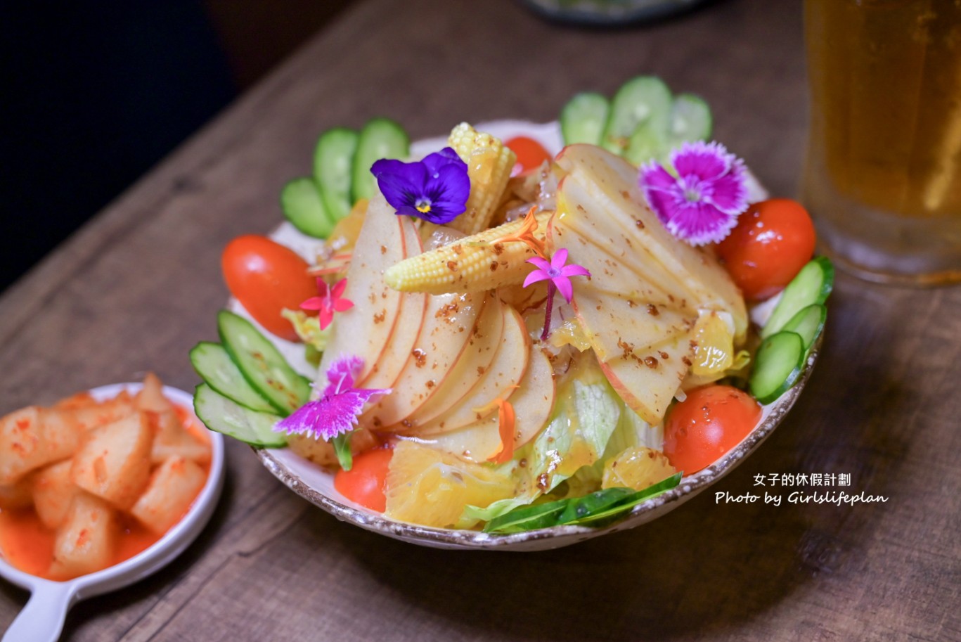 炭吉郎居酒屋 | 以花點綴超有特色職人燒烤板橋居酒屋(菜單) @女子的休假計劃