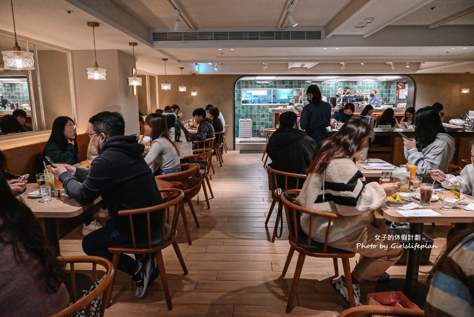 M One Cafe｜台北超人氣早午餐，咖啡紅茶無限暢飲/台北寵物友善餐廳 @女子的休假計劃