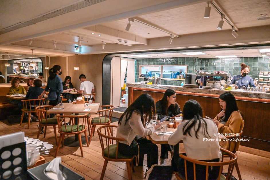 M One Cafe｜台北超人氣早午餐，咖啡紅茶無限暢飲/台北寵物友善餐廳 @女子的休假計劃