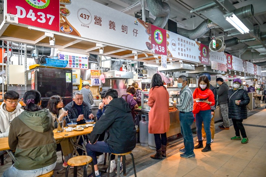 營養蚵仔｜北投中繼市場人氣排隊美食，大推蚵仔新鮮又大顆(外帶) @女子的休假計劃