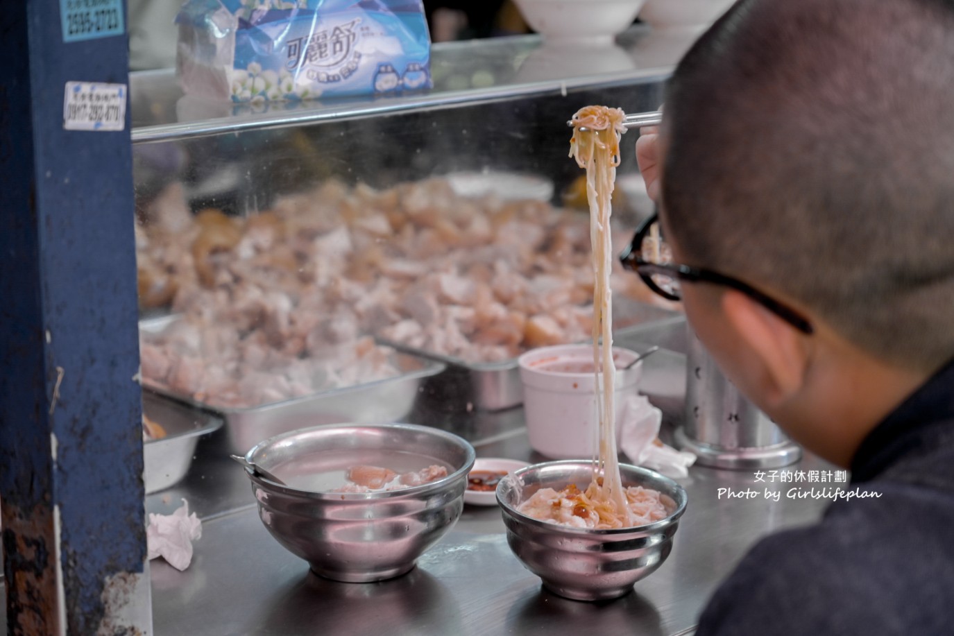 許仔豬腳麵線｜大稻埕美食推薦韓國白鍾元街頭美食鬥士(外帶) @女子的休假計劃