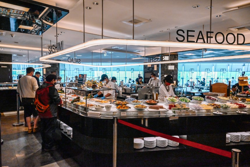 漢來海港餐廳 天母店｜近200道料理吃到飽喝到飽還不到CP值超高(台北吃到飽) @女子的休假計劃