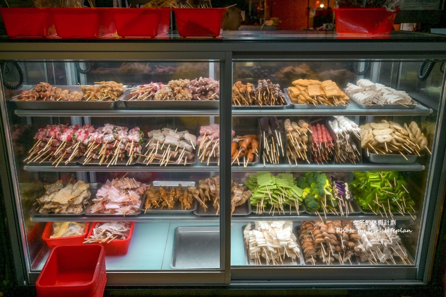 柒串燒｜台北平價串燒19元起，台北聚餐推薦不限時(外帶) @女子的休假計劃