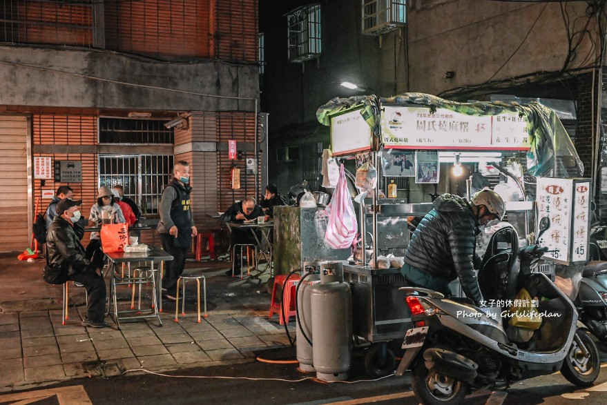 周式燒麻糬｜在地超過60年古早味美食(梧州街夜市) @女子的休假計劃