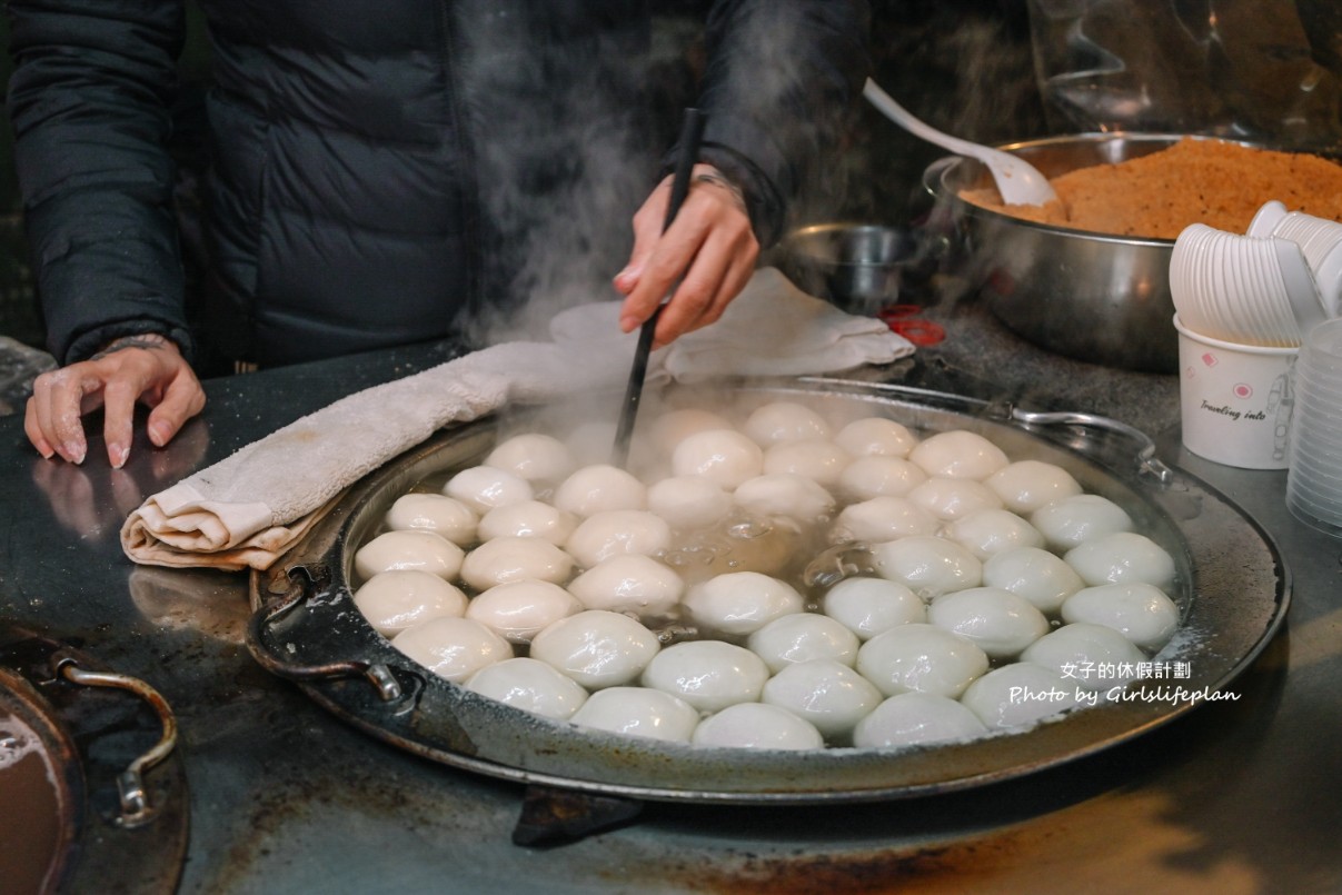 周式燒麻糬｜在地超過60年古早味美食(梧州街夜市) @女子的休假計劃