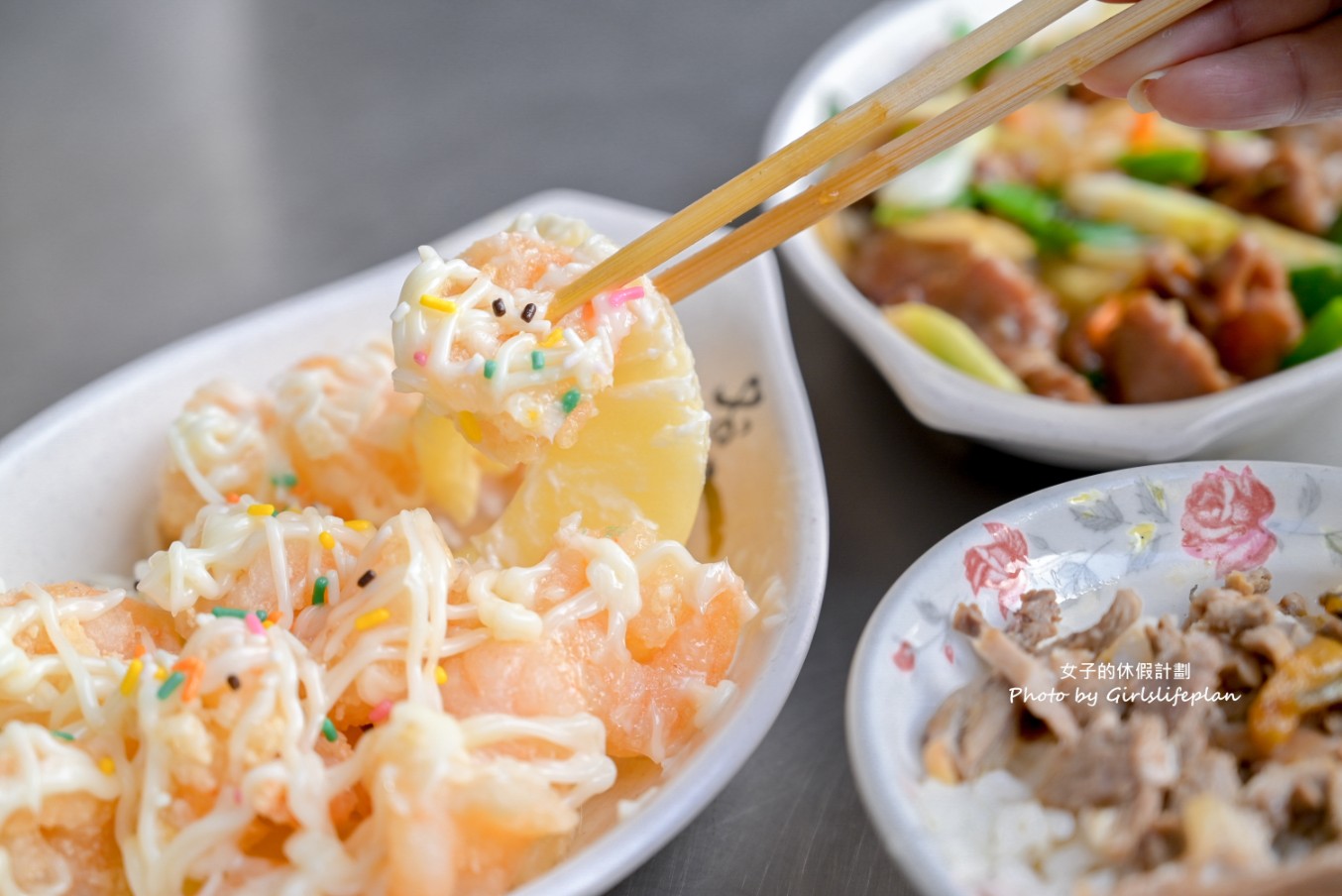 太平原味鴨肉飯｜在地人氣美食鴨肉飯20元，蔥爆牛肉90元(外帶) @女子的休假計劃