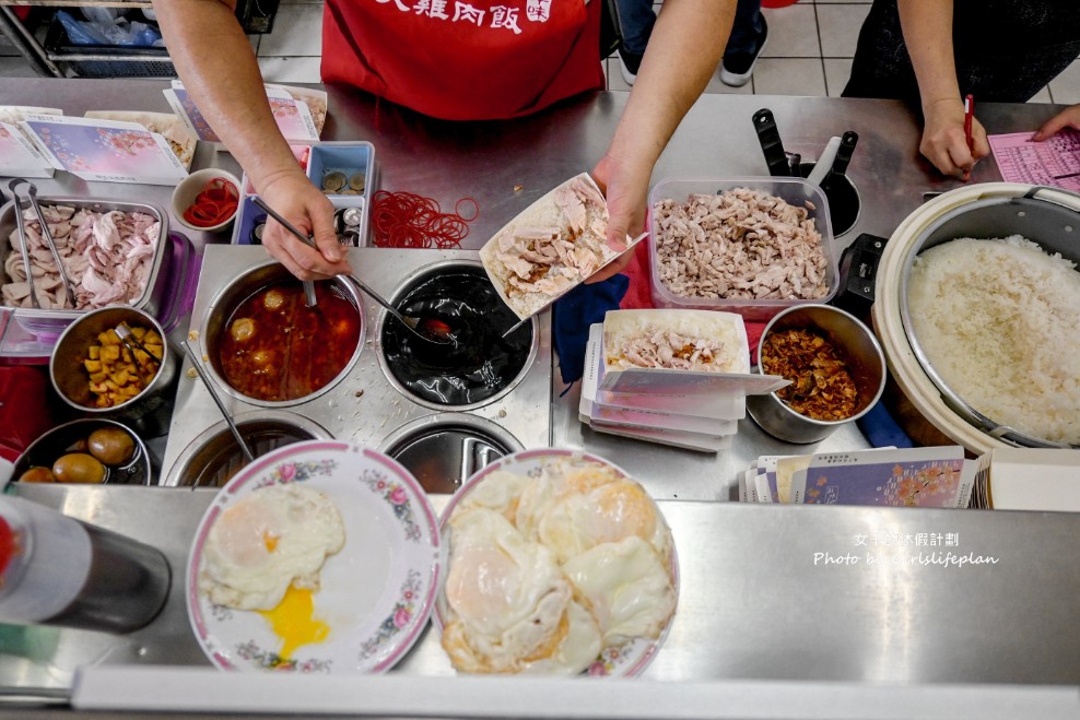 頂吉古早味火雞肉飯｜超強在地人氣排隊美食(外帶) @女子的休假計劃