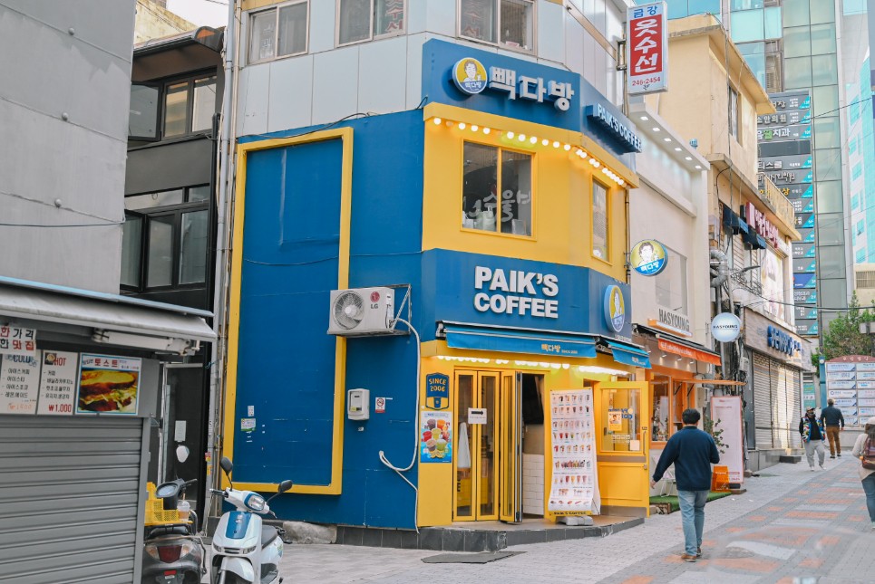 【釜山美食】白鐘元咖啡PAIK’S Coffee 빽다방平價連鎖咖啡廳(外帶) @女子的休假計劃