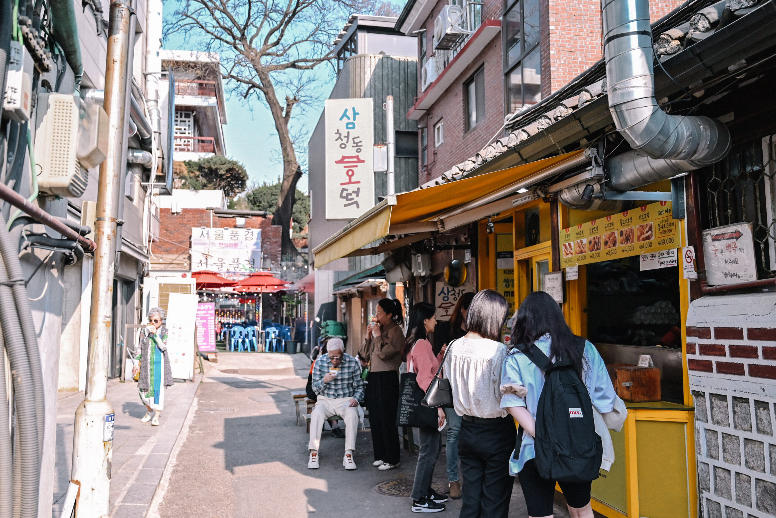 【首爾美食】三清洞糖餅 삼청동호떡，安國站在地人必吃(外帶) @女子的休假計劃