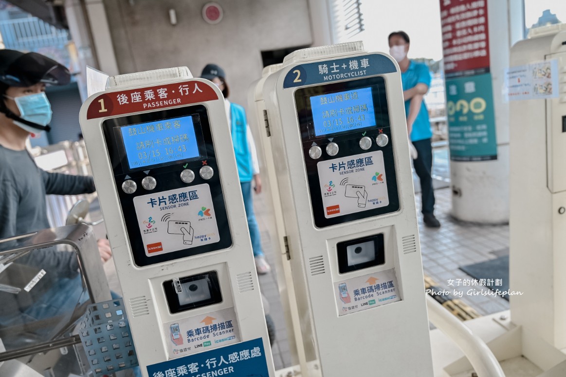 高雄旗津渡輪｜逛旗津老街吃海鮮機車票價期間限定史努比渡輪只要80元(高雄懶人包) @女子的休假計劃