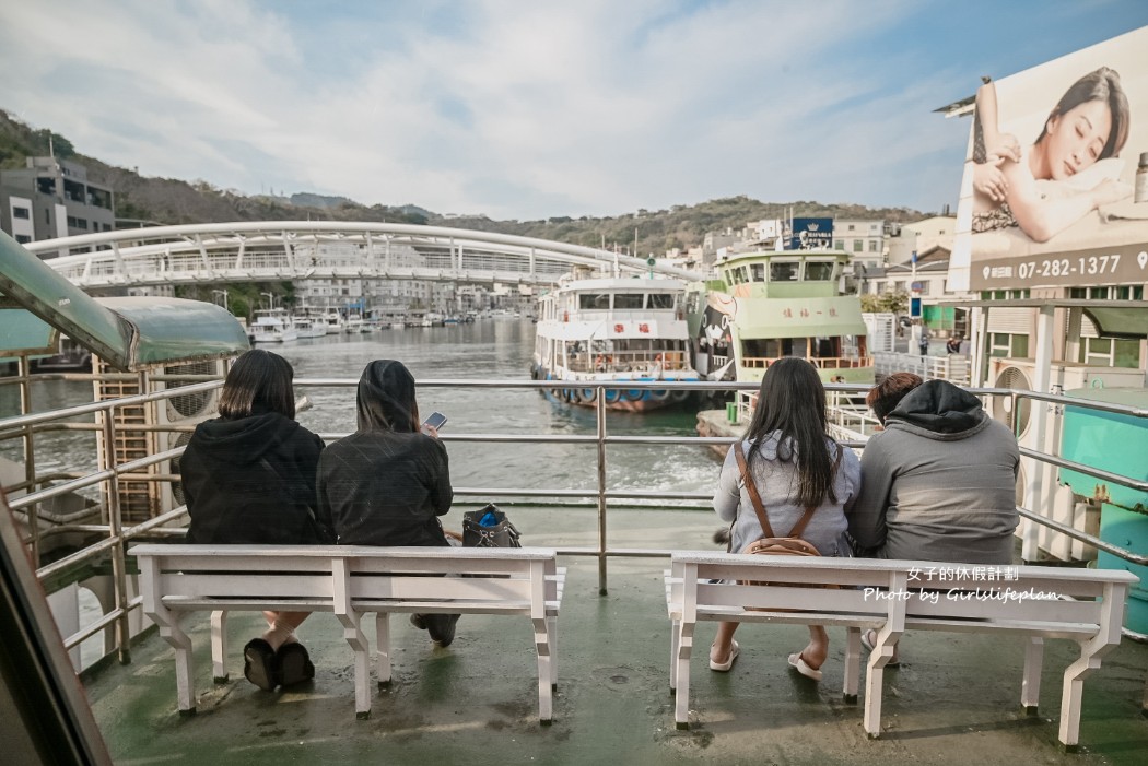 高雄旗津渡輪｜逛旗津老街吃海鮮機車票價期間限定史努比渡輪只要80元(高雄懶人包) @女子的休假計劃