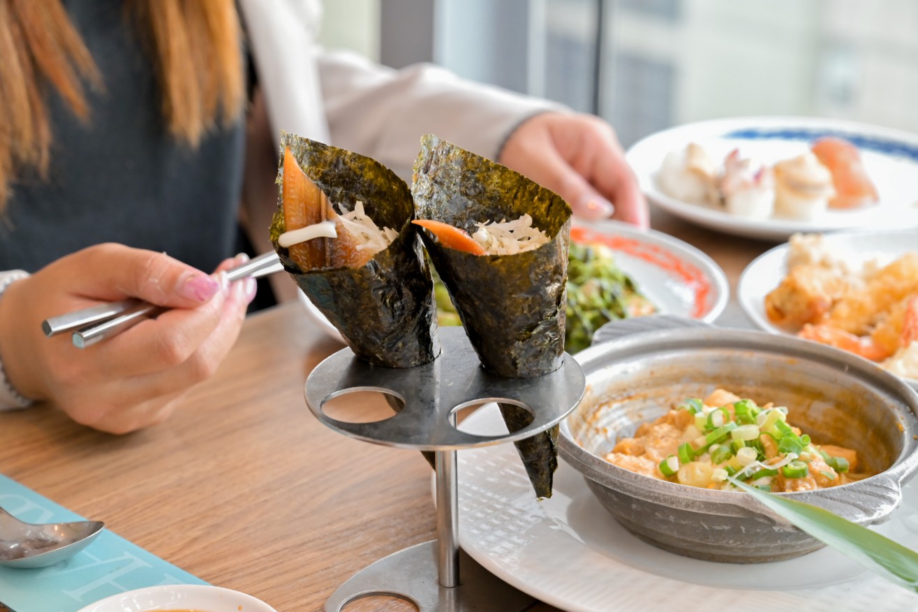 漢來海港天母｜近200道料理吃到飽，金牌冠軍甜點季(台北吃到飽) @女子的休假計劃