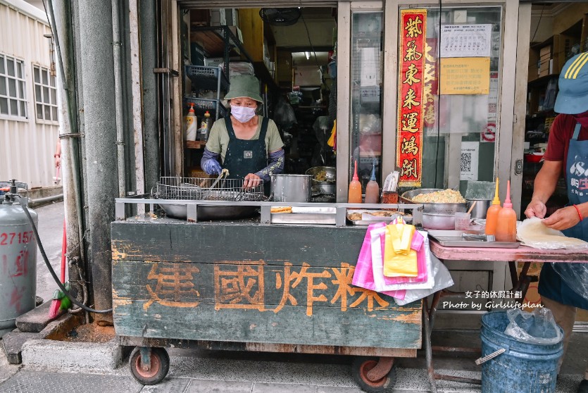 建國炸粿｜很不一樣素食炸粿春捲在地小吃(外帶) @女子的休假計劃