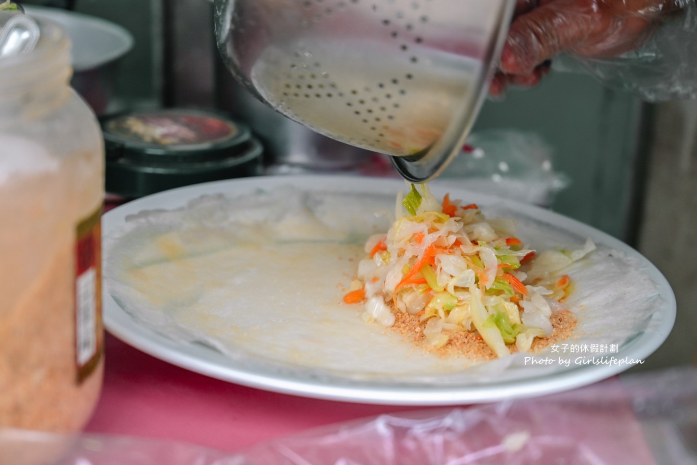 建國炸粿｜很不一樣素食炸粿春捲在地小吃(外帶) @女子的休假計劃