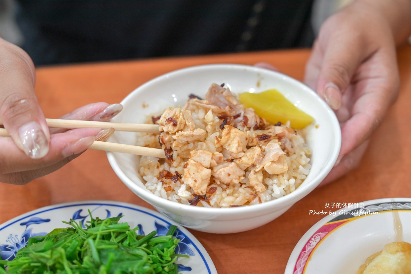 民主火雞肉飯｜人氣美食生意超好還有專屬停車場(外帶) @女子的休假計劃