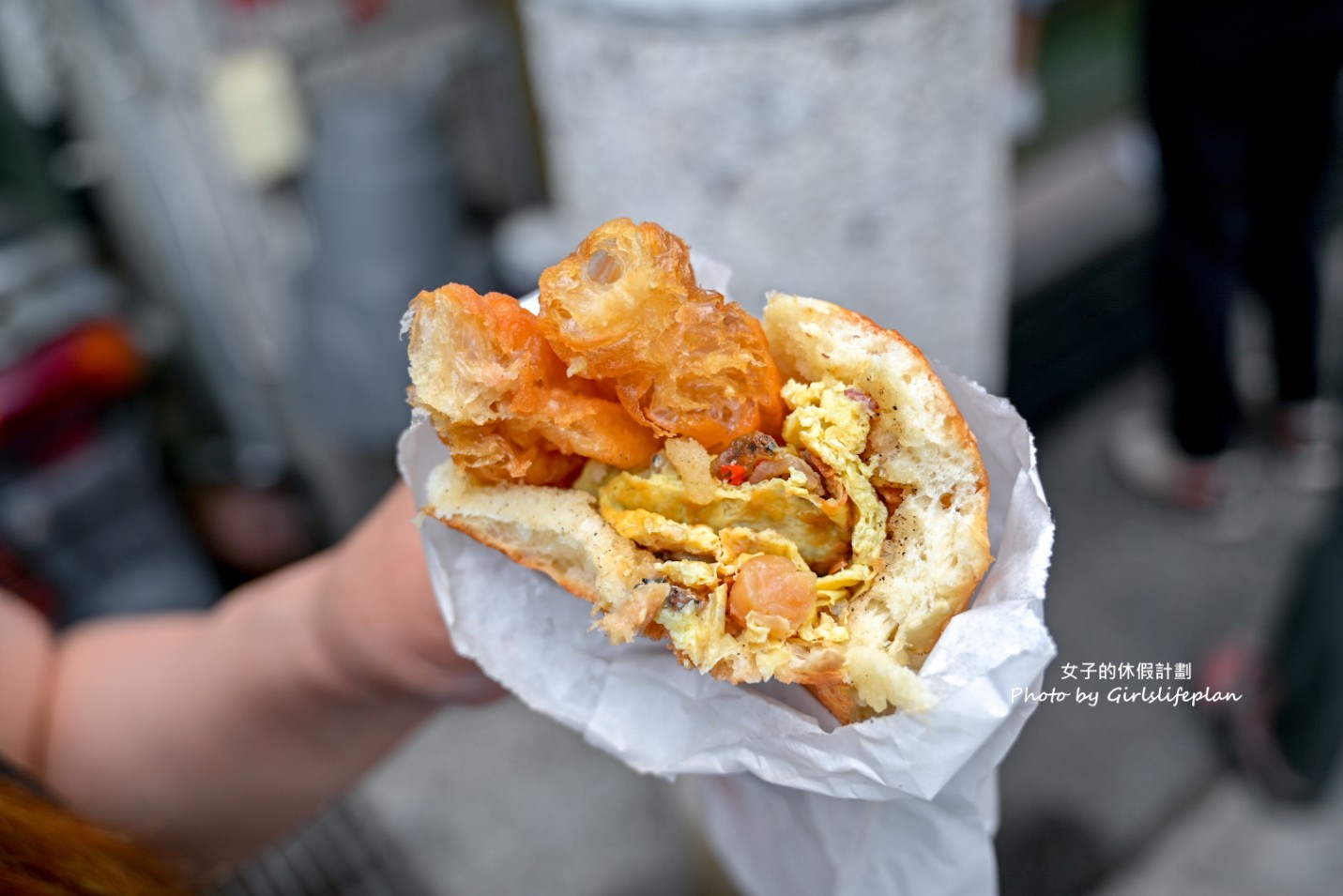 鐘記燒餅｜燒餅油條加干貝蔥蛋無敵好吃(外帶) @女子的休假計劃