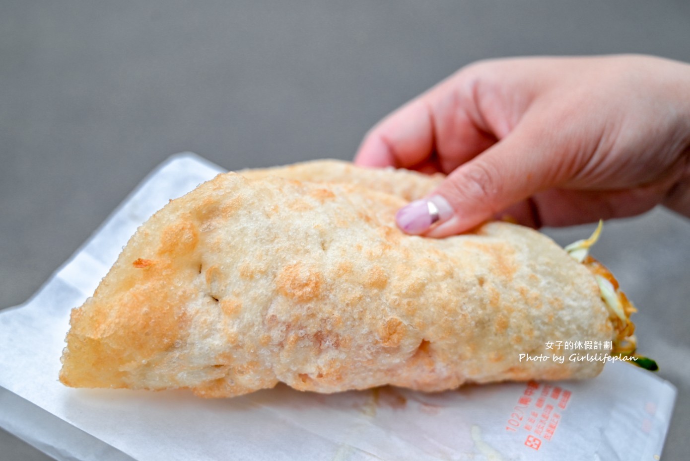 蔬脆蛋餅｜郵局蔥油餅附近，食尚玩家報導(菜單) @女子的休假計劃