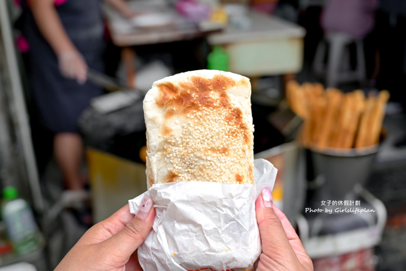 益豐豆漿｜排隊人氣美食現炸油條配燒餅有夠搭(外帶) @女子的休假計劃