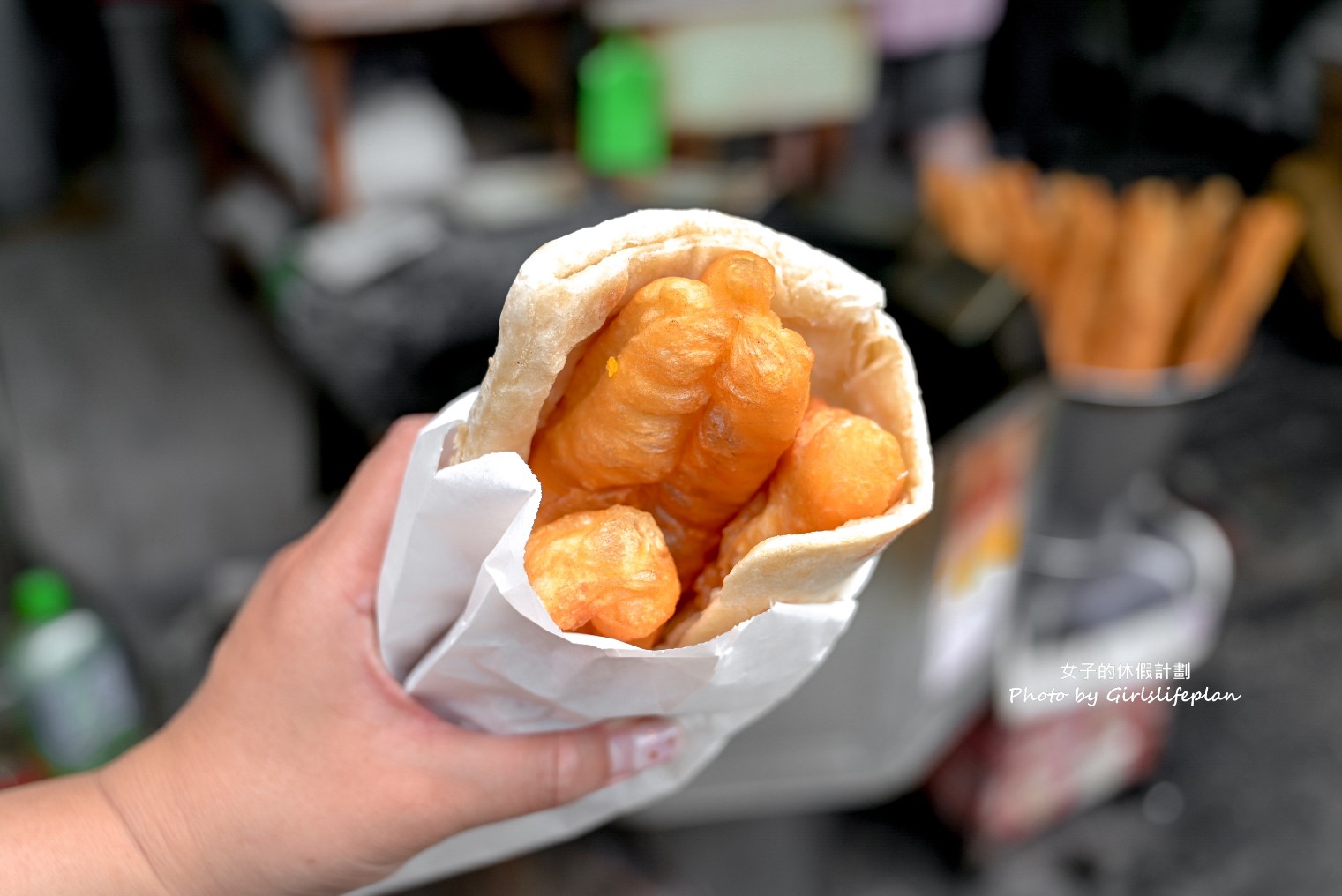 益豐豆漿｜排隊人氣美食現炸油條配燒餅有夠搭(外帶) @女子的休假計劃