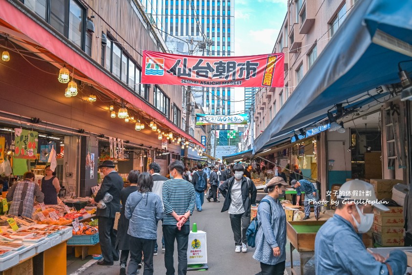 朝市食堂 しょう家｜500日幣就能吃到一碗海味滿滿朝市丼 @女子的休假計劃