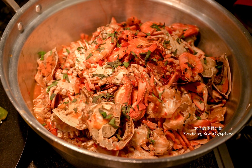 十二廚｜12廚Kitchen 12，泰式料理吃到飽/松葉蟹吃到飽(菜單) @女子的休假計劃