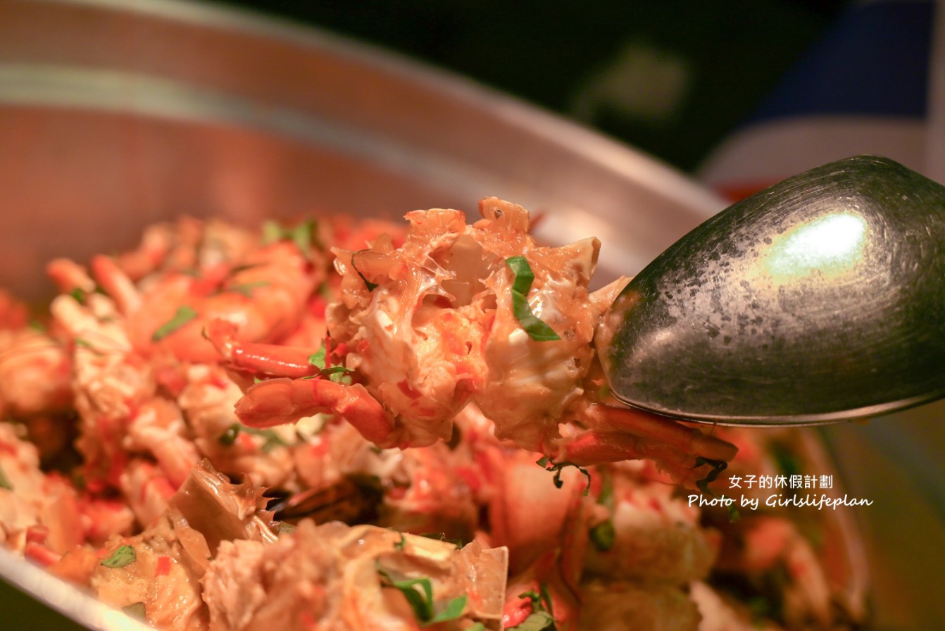十二廚｜12廚Kitchen 12，泰式料理吃到飽/松葉蟹吃到飽(菜單) @女子的休假計劃