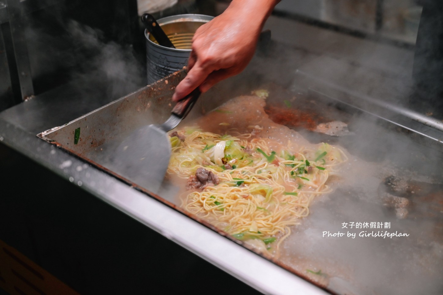 沙克鐵板燒｜裕民夜市在地排隊人氣美食(菜單) @女子的休假計劃