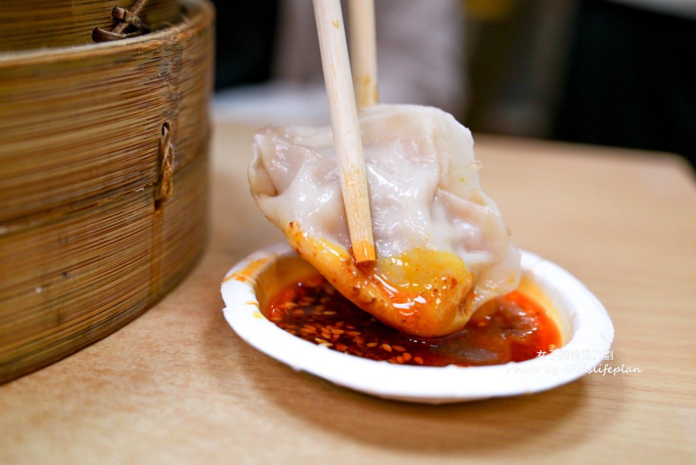 福大蒸餃館｜蒸餃皮Q餡多連電視台都來採訪(外帶) @女子的休假計劃