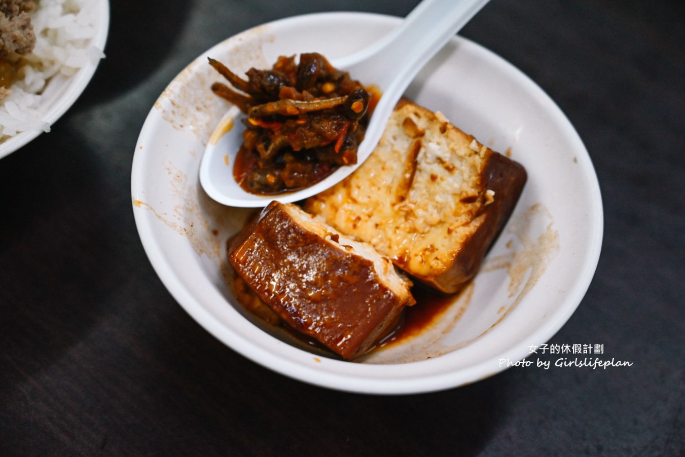 吉仔冬瓜肉飯｜土城最強排隊美食，必吃30元冬瓜肉飯(菜單) @女子的休假計劃