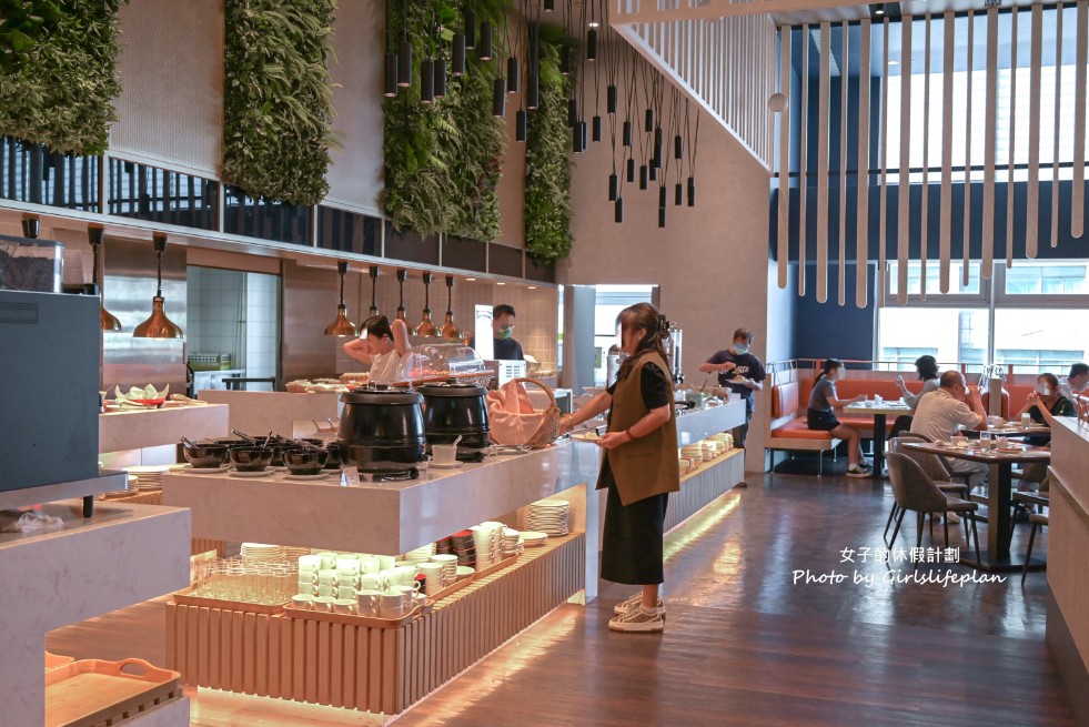 麗香苑(新竹福華大飯店)｜新竹早餐吃到飽，假日不限時用餐狂吃4小時 @女子的休假計劃