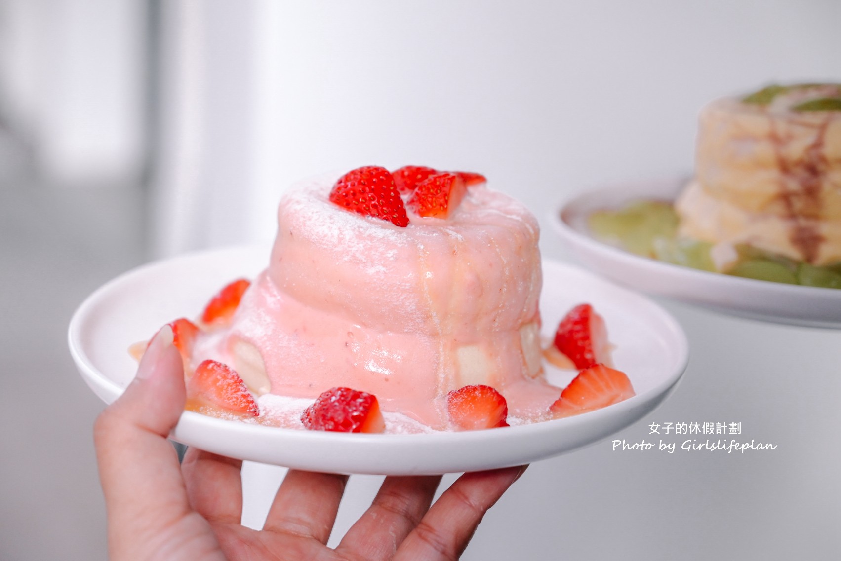 王子神谷日式厚鬆餅｜季節限定草莓季開跑(內用/外帶) @女子的休假計劃