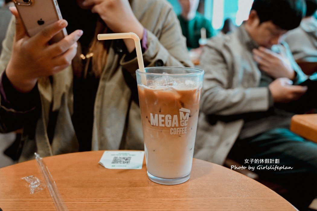 Mega Coffee｜韓國人最愛的咖啡廳，銷量第一名美式咖啡售出1.7億杯 @女子的休假計劃