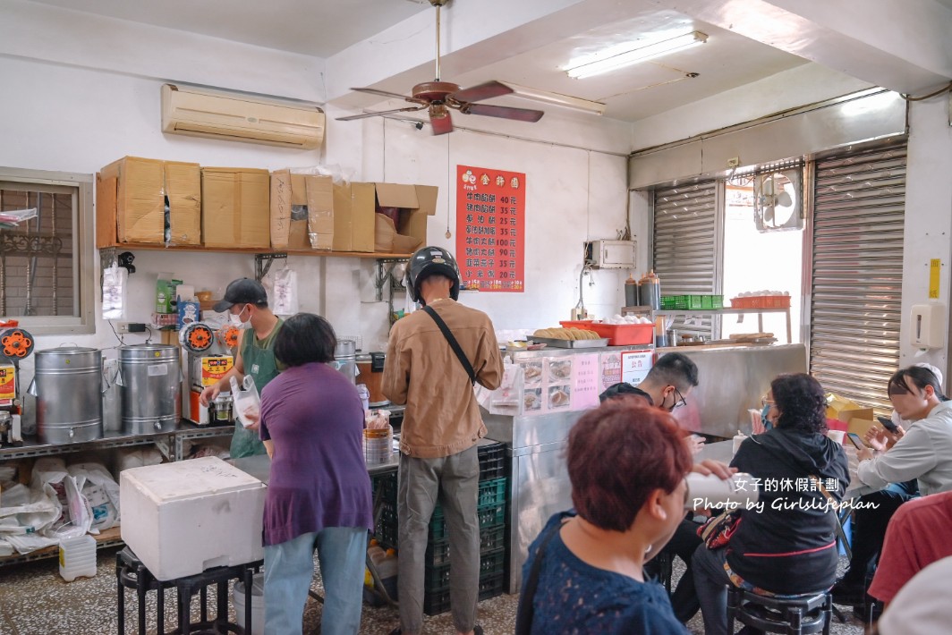 金許園早餐店｜北方麵食點心餡餅、韭菜盒、牛肉捲餅(外帶) @女子的休假計劃