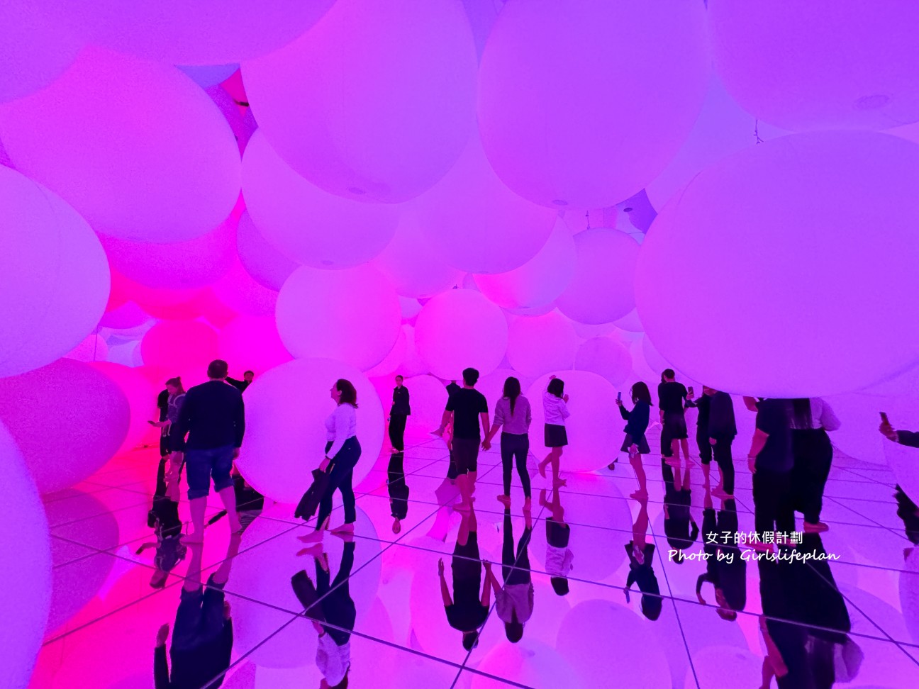 teamLab Planets TOKYO｜雨天備案東京景點推薦(攻略) @女子的休假計劃