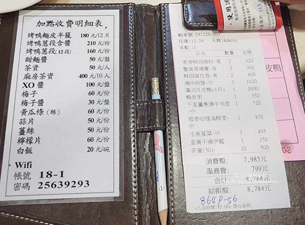 龍都酒樓｜黃仁勳包場台北烤鴨免費吃(2025菜單) @女子的休假計劃
