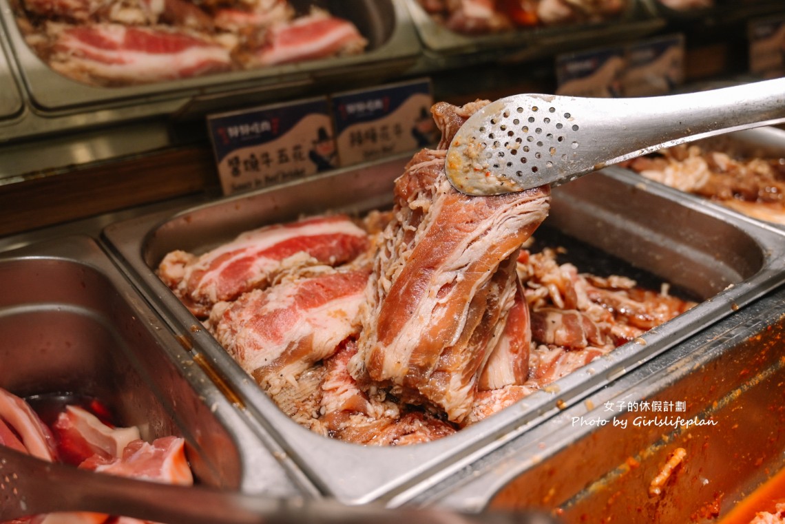 好好吃肉｜韓式烤肉一鍋二吃只要359元吃到飽(菜單) @女子的休假計劃