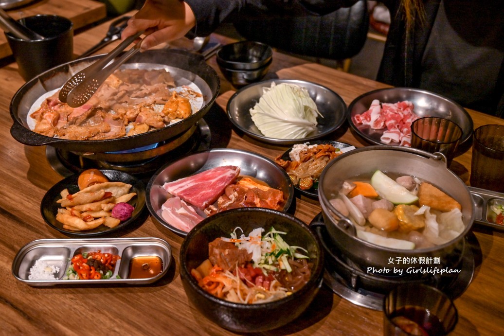 好好吃肉｜韓式烤肉一鍋二吃只要359元吃到飽(菜單) @女子的休假計劃