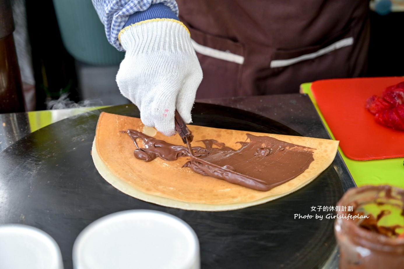 東大門可麗餅｜韓國SNS爆紅街頭小吃，一天僅營業4小時賣完就收攤 @女子的休假計劃