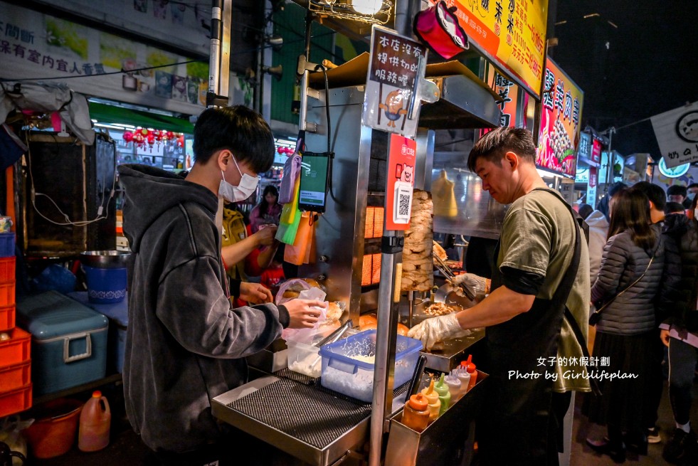 阿亮沙威瑪｜湳雅夜市美食推薦，主打正統中東風味(外帶) @女子的休假計劃