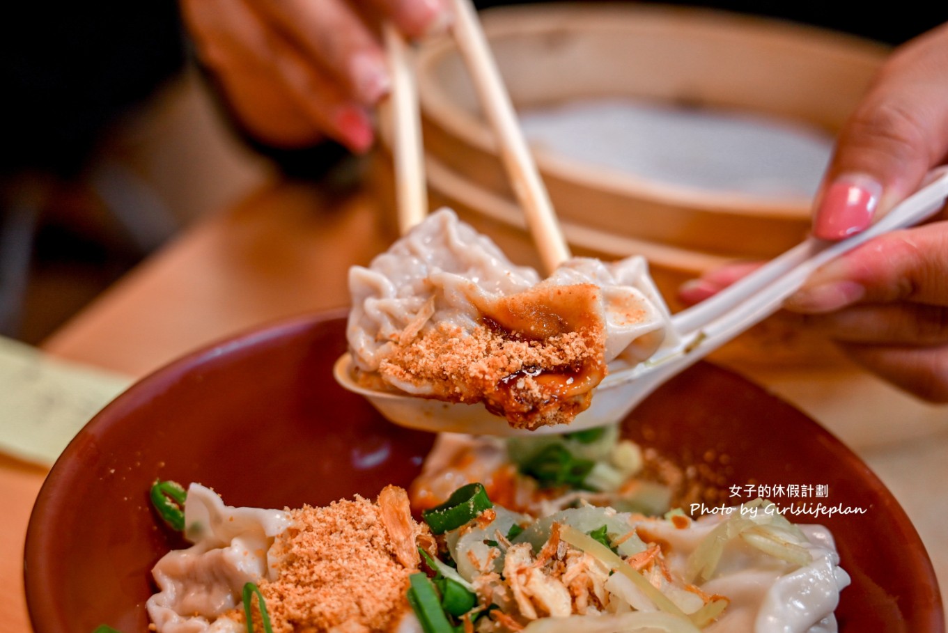 福大蒸餃館｜蒸餃皮Q餡多連電視台都來採訪(外帶) @女子的休假計劃