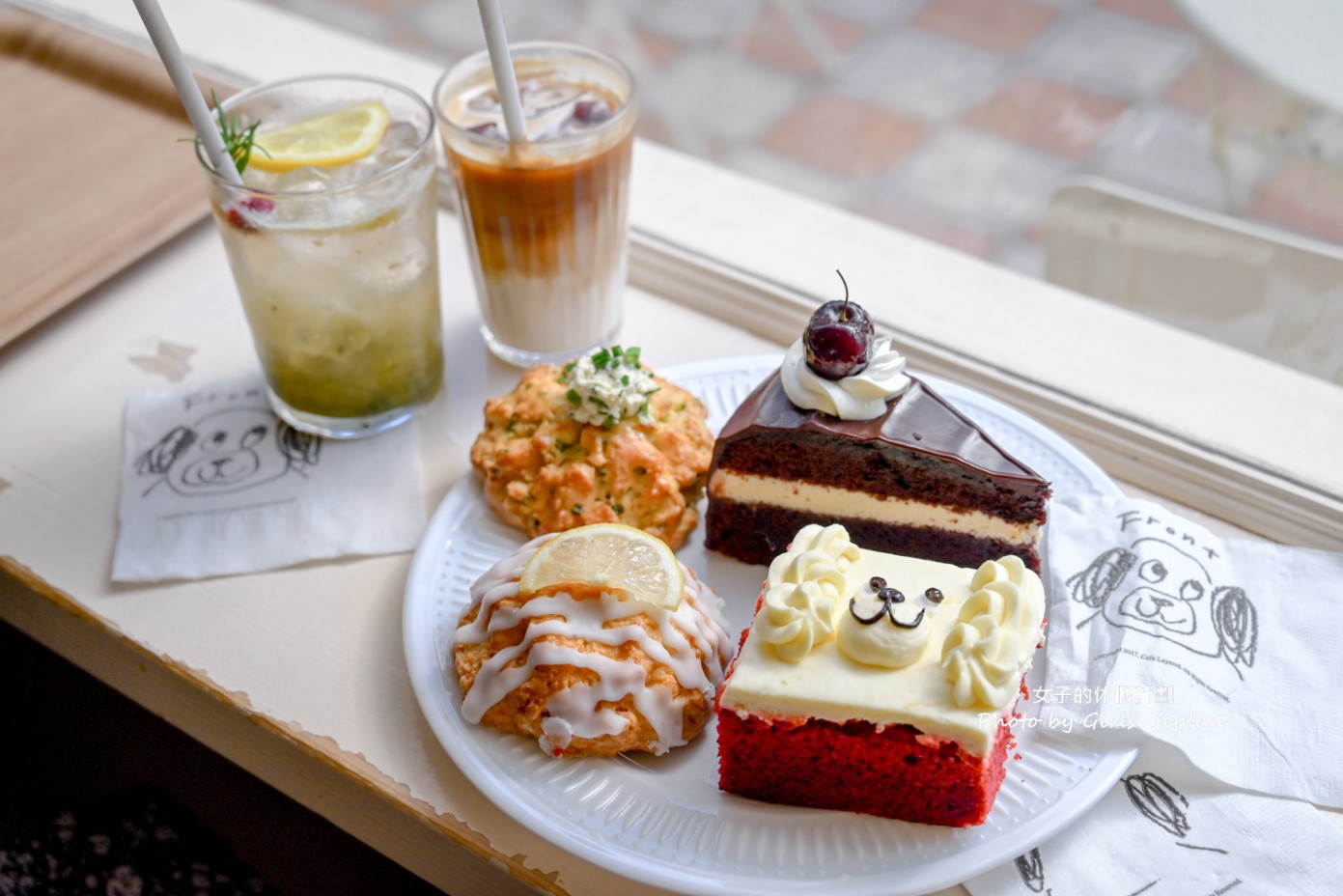 Cafe Layered｜韓妞IG打卡必訪，弘大延南洞咖啡廳 @女子的休假計劃