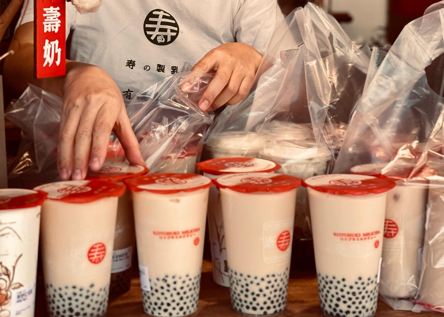 壽奶茶永和店｜日本NHK媒體也有來報導，上班族最愛叫外送飲料(菜單) @女子的休假計劃