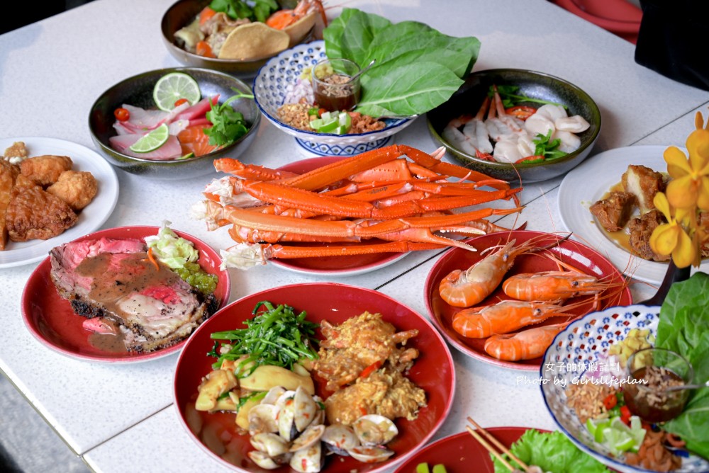 泰市場大直英迪格店｜泰式海鮮料理自助餐吃到飽(菜單) @女子的休假計劃
