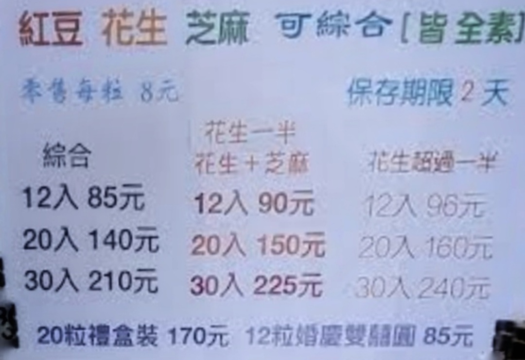 玉瓏坊名產麻糬｜食尚玩家推薦素食彰化伴手禮(菜單) @女子的休假計劃