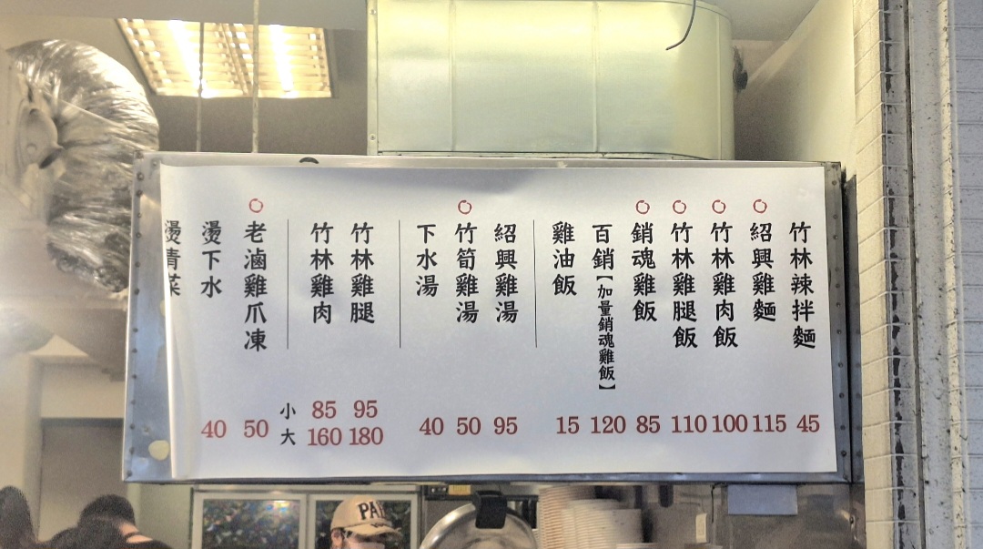 竹林雞肉中和員山店｜巷弄人氣美食銷魂雞肉飯，雞湯免費喝(菜單) @女子的休假計劃