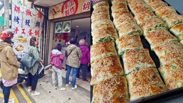 店內永遠都是排隊人潮，烤饅頭20元買十送