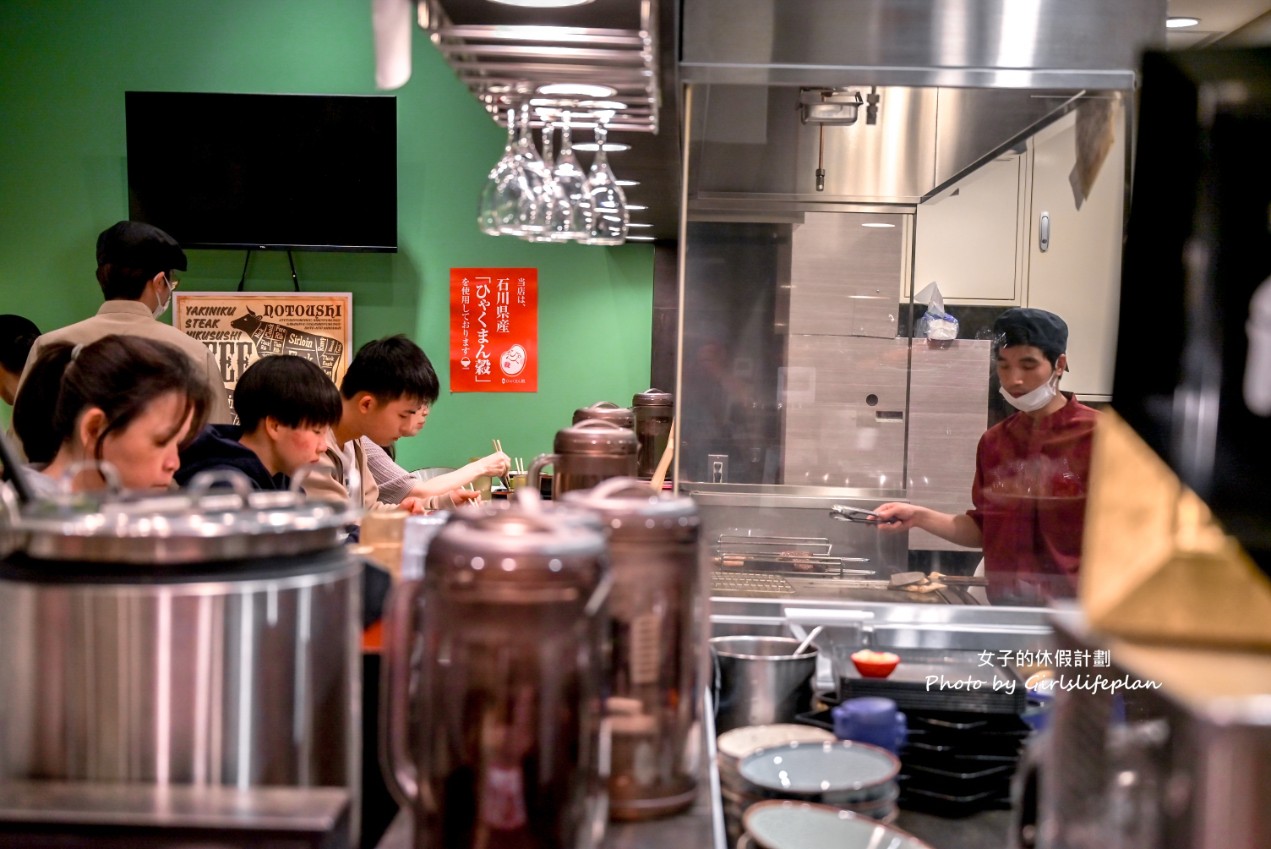 金沢肉食堂｜金澤百番街必吃美食，日本黑毛和牛A5能登牛 @女子的休假計劃
