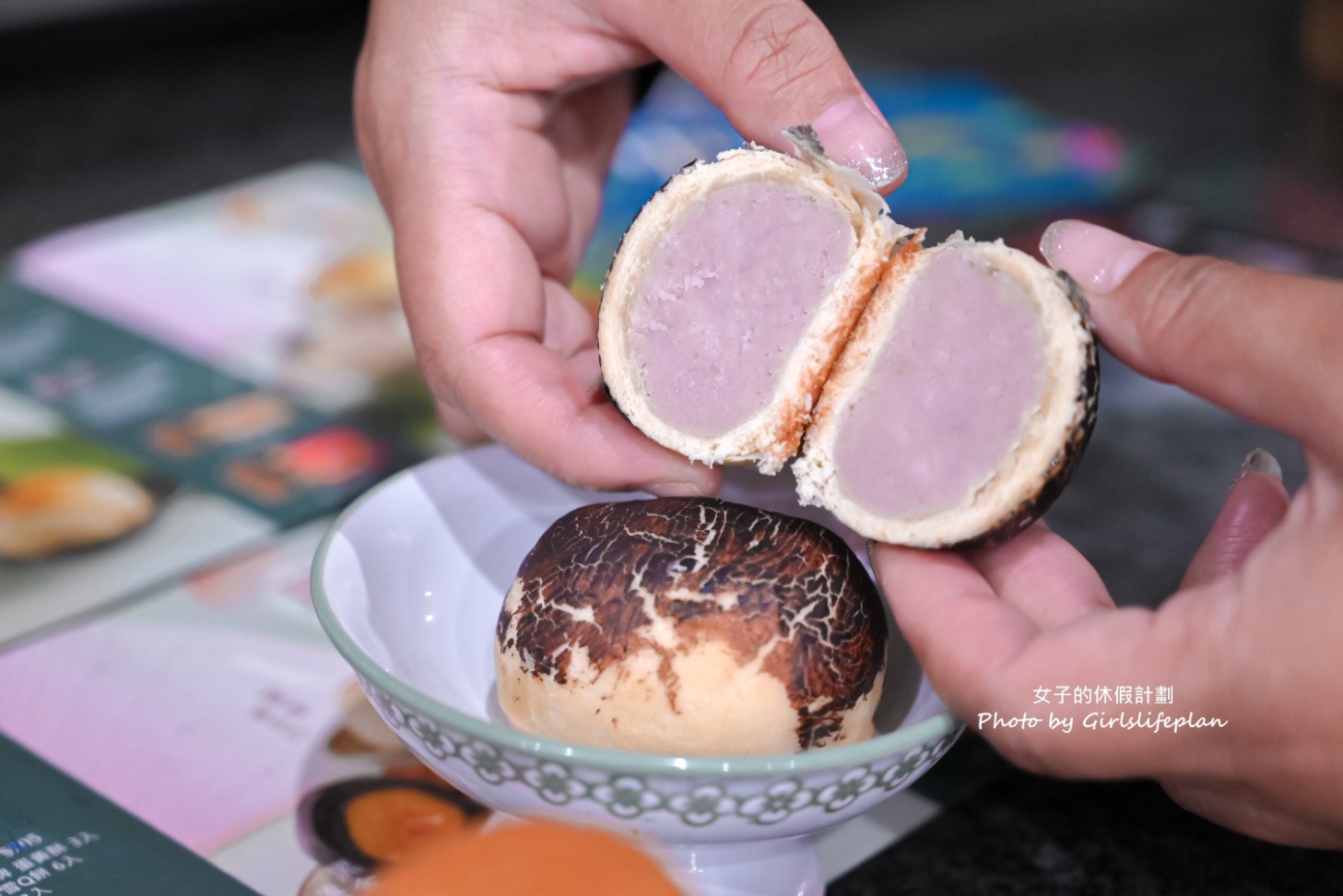 里洋烘焙(微風北車門市)｜在地20年人氣麵包店，蛋黃酥中秋禮盒推薦 @女子的休假計劃